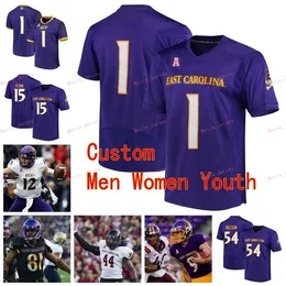 Nik1 costume 16 Robert Farris 17 Dwayne Harris 18 Norman Swindell 22 Tyler Snead East Carolina Pirates College Homens Mulheres Jersas de Juventude