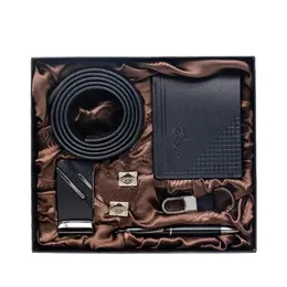 Belts Leather Belt Quality Automatic Buckle Black Cummerbunds Cinturon Hombre Men Male Strap Gifts Sets For MenBelts