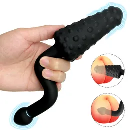 Высококачественный силиконовый анальный штекер Sex Sex Shop Plugs Plug Женский мастурбатор для взрослых продуктов простаты стимулятор секс -игрушки для пары 220725