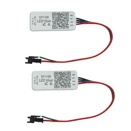 컨트롤러 2PCS SP110E 블루투스 픽셀 컨트롤러 WS2811 WS2812B WS2812 DIMMER SK6812 RGB RGBW APA102 WS2801 픽셀 LED StripRGB