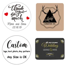 Adesivos de casamento personalizados adesivos personalizados para chá de bebê favores caixas de presente granulações de aniversário pó decoração 220618