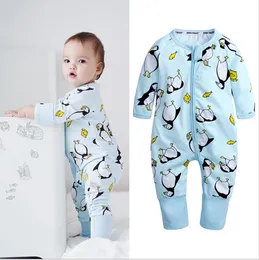 New Baby Rompers Cotton With Long Sleeve Baby Clothes Jumpsuits for Newborns Baby Clothes Boy Girl Slippers Overalls