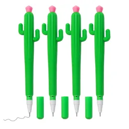 Gel-Tintenstift Cartoon-Kaktus-Silikon süß mit individuellem Logo-Briefpapier Verkaufsförderungsgeschenk