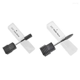 Tırnak Sanat Ekipmanları 2 PCS Döner Haşls Die Croping Kesici Bit 2.35mm SHANK KÜÇÜK DOSYA BİTLERİ İÇİN SHANK WG03-M WG01-F PRUD22