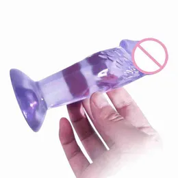 Nxy Dildo Walking Quantità Simulazione Pene piccolo Jj Vestibolare Flirtare Plug anale Dispositivo di masturbazione femminile 0316