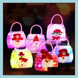 Creative Luminous Handbags Childrens Play House Toys Handmade Kids Favorite Birthday Gifts Can Hold Some Small Items Drop Delivery 2021 Bags