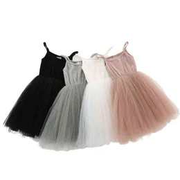 Little Baby Girls Dress for Party Wedding Summer 2022 Baby Kids 12m-8t klänningar för tjejfest prinsessan tutu klänning casual clothe g220518