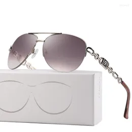 Occhiali da sole Donne UV 400 oculos occhiali femminili specchio da sole pilota pink feminnebril dames gafas de solsunglasses chin22