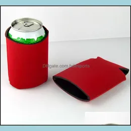 Wholesale Many Colors Blank Neoprene Foldable Stubby Holders Beer Cooler Bags For Wine Food Cans Er St892 Drop Delivery 2021 Other Kitchen T