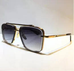 AA 디자이너 디타 선글라스 6 가지 유형의 남녀 UV 보호 레트로 보드 광장 풀 프레임 패션 안경 임의 상자