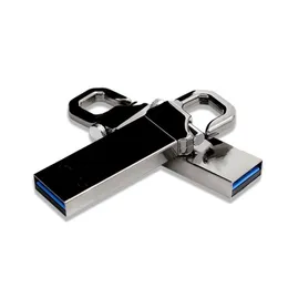 High Speed ​​Memoria Flash Drive Pendrive 64G Waterproof Pen Drives 16 GB 8 GB 4GB 32 GB USB Metal Stick Key Custom Logo