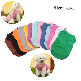 子犬の服春夏犬アパレルTシャツグリーンブラックペットアパレルペットサプライズドッグアパレルXSからLまで