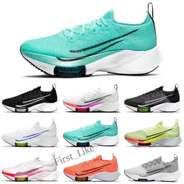 Nike Air Zoom Tempo NEXT% orca Knit 2.0 pattini a corsa tripla Multi-Color CNY Pure Platinu bianca polverosa Cactus midnight navy donne degli uomini delle scarpe da tennis