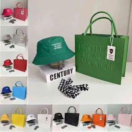 Omuz çantaları bayanlar deri koruma siyah insanlar çanta kadın set kova şapkası 2022 lüks tote çanta çanta çantası 0212/23
