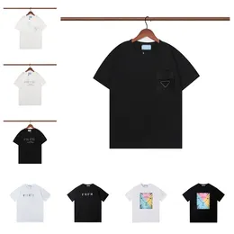 Mode Herr Designer T-shirt Polo T-shirt Herr T-shirts För Kvinnor Vårskjortor Bokstavskläder Lyxiga toppar T-shirts dam Sommar 100% bomull t-shirt S-2XL#22