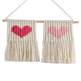 Arazzi Tessuto Macrame Appeso a parete Arazzo Splendido chic bohémien per la casa Decorazione della casa Soggiorno Arazzi