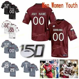 THR NCAA College Jerseys South Carolina Gamecocks 19 Jake Bentley 20 Kevin Harris 21 Marcus Lattimore 9 Johnathan Joseph Custom Football