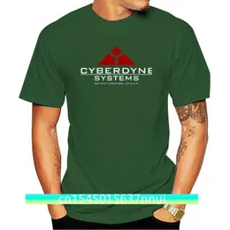 Terminator Shirt Cyberdyne Systems Skynet Control System vorne doppelseitig Mode Herren Kurzarm Print Cool T S 220702