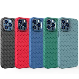 Casos de onda Proteção com tudo incluído Capa de telefone suave para iPhone 14 13 12 11 Pro Max iPhone14 Casos de celular sem impressões digitais