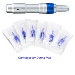 Dr Pen A6 Microneedle Roller Head Authentic Microneedling Rollers Auto Rollings Wkład 9/12/24/36/42/Nano Pins dla Derma Pen