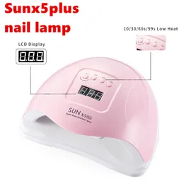 Sun X5 Plus Suszarki do paznokci Dziewczyna Uroda Narzędzia Maszyna Phototherapy Lampa Nails Lampka do pieczenia Szybki Suchy Bezpłatny Statek