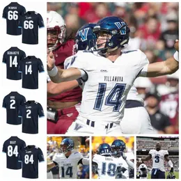 Rare Villanova Wildcats College Football Jerseys Daniel Smith Jersey Jaaron Hayek Andrew Perez Todd Summers Howie Long Custom Stitched