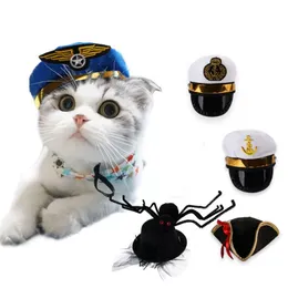 Hundkläder Creative Dog Halloween Funny Hat Photo Cat Pose Props Pet Headgear