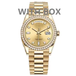 Mens Automatic Watch Mechanical Watch 41mm 904L Full Stainless Steel Diamond Bezel Water Resistant Sapphire Luminous Watches montre de luxe