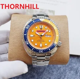2022 Mens Amarelo Azul Automático Mecânico 5ATM Waterproof Watch 42mm 904L Sapphire Sapphire Safira Super Presentes Montre Femme Reloj