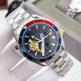 Luxury Fashion Watches for Mens Mechanical Wristwatches Ome Fully Automatic Sun and Moon Like Businessdesigner