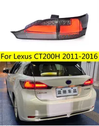 レクサスCT200Hの車のスタイリングリアランプ2011-2016 LED TAILLIGHTS DRL逆霧ターン信号灯停止ライトアクセサリー