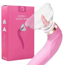 NXY Vibrators Vagina Sucker Vibrator Clitoris Zuigen Tong Stimulator Voor Vrouwen Likken Tepel Zuig Sex Toys 0406