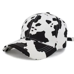 Moda Cow Print Baseball Cap Women Dad Hats for Men Trucker Hip Hop Gorras Vintage Macho Hat 220627