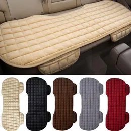 Car Seat Covers Cover Front Rear Flocking Cloth Cushion Non Suv Truck Universal Slip Fit Mat Keep Pad Van Protector Auto Winter Wa L4Z7