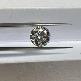 Inne Mosangnai przechodzące Diamond Moissanite Dimond Round 9mm 3.0 Carat GH Kolor do pierścienia zaręczynowego Making Wynn22