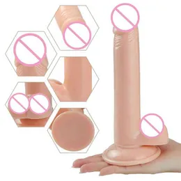 NXY DILDOS Моделирование всасывание гладкое лицо пенис задворк массаж вагинальный и ввод стержень носить искусственный взрослый 0316