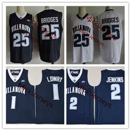 XFLSP 대학 사용자 정의 Villanova Wildcats 스티치 농구 저지 Ryan ArcidiaCono Brandon Slater Justin Moore Trey Patterson Chris ArcidiaCono 15