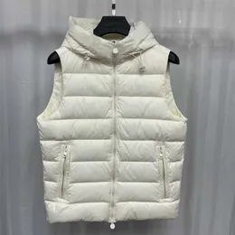 Nya herrvästjacka ärmlös ner för män och kvinnors vintermode Casual Coat Down Jacket Väst Tjockad S-2XL Top Level-version