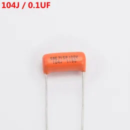 Orange Tone Condacitor SBE715P 104J 0.1UF 100V Electric Guitar Bass Cap