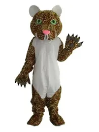 2022 High quality Leopard Mascot Costumes Halloween Fancy Party Dress Cartoon Character Carnival Xmas Easter Advertising Birthday Party Costume Outfit