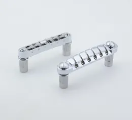 Conjunto de Hardwares Tune-O-Matic Electric Guitar Bridge Instruções musicais #0325 0326