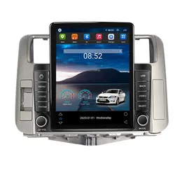 Rádio de vídeo de carro Android GPS de 9 polegadas para 2010-2013 Toyota Prado com WiFi Bluetooth Music USB Aux Suporte Controle