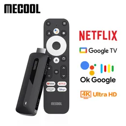 Mecool KD3 4KテレビスティックAndroid 11スマートテレビボックスクアッドコアCPUデュアルコアGPU HDR 10+ Bluetooth 5.0メディアプレーヤー