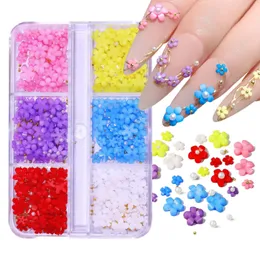 Decorazioni per nail art iridescenti che cambiano colore, fiore di camelia, cuore, paillettes per unghie per donne e ragazze