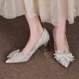 reimocy escarpins en soie talons hauts et bout pointu pour femmes chaussures de fte brillantes cristal filer nouvelle 220528