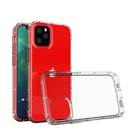 Air Armar Schocksicher klare weiche TPU -Telefonhüllen für iPhone 14 13 12 11 Pro Max Mini XR XS x 8 7 6 Plus