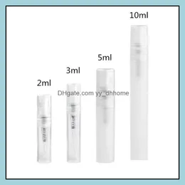 Paketleme Şişeleri Ofis Okulu İşletme Endüstriyel 2ml L 5ml 10ml Şişe Başına Plastik Boş Defilable Sprey Küçük Para Atomizer Örnek Şişeler