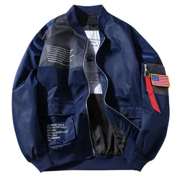 Męska kurtka designerska odzież wierzchnia pilot bombowy mężczyźni Wysoka jakość kurtki dla kobiet wiatrówki baseballowe dla mężczyzn rozmiar s-4xl