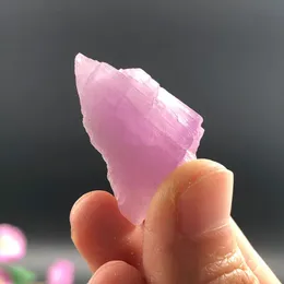 Oggetti decorativi Figurine Commercio all'ingrosso 50g / 100g Lotto Bulk Viola Spodumene Kunzite Pietra naturale Campione di cristallo di quarzo grezzo Guarigione minerale