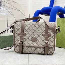 Designerskie torby na ramię Luksusowa teczka męska 5A moda z klasyczną listową listonoszką wysokiej jakości teczki na ramię